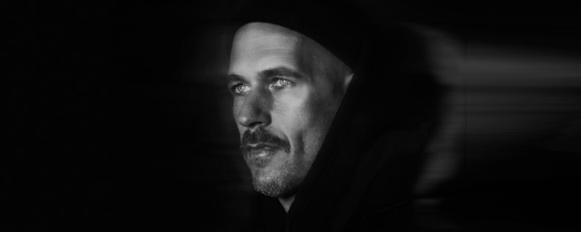 Schwarz-Weiß Portrait Patrick Lammer